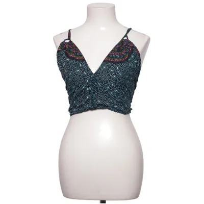 Crop top (Svart, Flerfärgad) från Caravan Viskos
