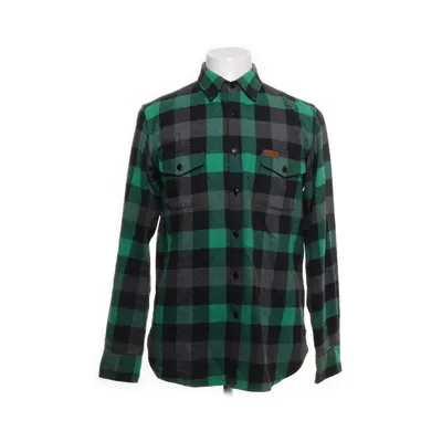 Flanellskjorta (Grå, Grön) från Penfield Bomull, Polyester