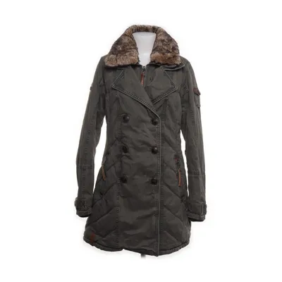 Vinterfrakke (Grøn) fra Naketano Akryl, Bomuld, Nylon, Polyester