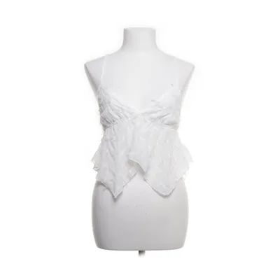 Crop top (White) from Edikted