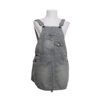 Dungaree dress (Blue, White) from EDC by ESPRIT