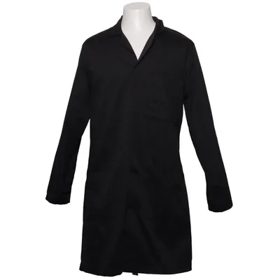 Coat (Black) from Portwest Cotton, Polyester