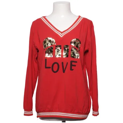 Sweatshirt (Red) from Veso Cotton, Elastane