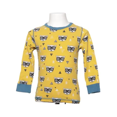 Långärmad t-shirt (Gul, Flerfärgad) från Maxomorra