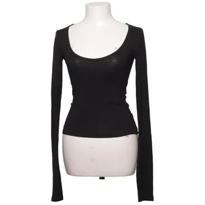 Langærmet t-shirt (Sort) fra A-DSGN Elastan, Modal, Tencel