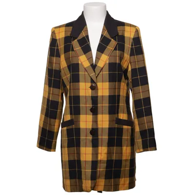 Blazer (Geel, Zwart) van Jennifer Collection Acetaat, Polyester, Wol
