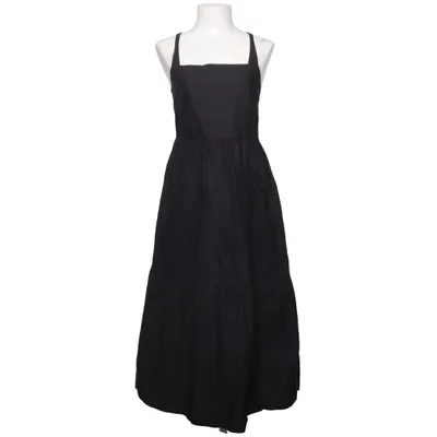 Maxi dress (Black) from Stradivarius Cotton