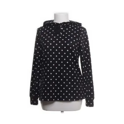 Capuchon sweater (Zwart, Wit) van Happy Holly Elastaan, Polyester, Viscose