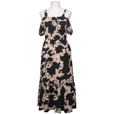 Robe longue (Noir, Beige) de Barrels and Oil Élasthane, Polyester