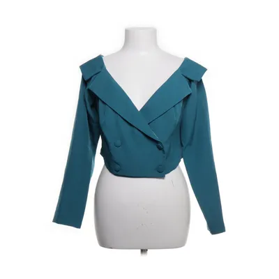 Crop top (Blue) from Saint Genies Elastane, Polyester