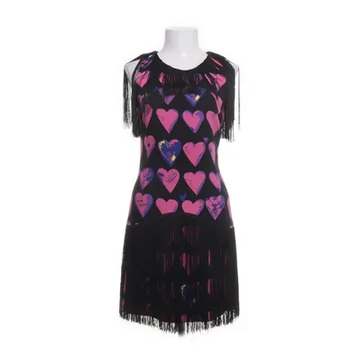 Dress (Black, Multicolored) from Versace for H&M Elastane, Polyester, Silk