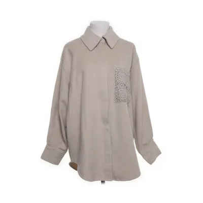 Overshirt (Beige) from Reserved Polyester, Viscose
