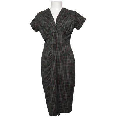 Jurk (Groen, Oranje, Zwart) van Daisy Dapper Elastaan, Polyester