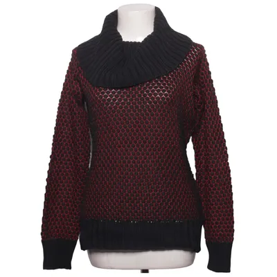 Pul à col roulé (Noir, Rouge, Multicolore) de Ashley Brooke Acrylique, Coton