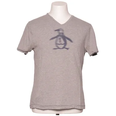 T-shirt (Grijs) van Penguin Katoen