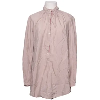Blouse (Beige) van Aglini Katoen, Zijde