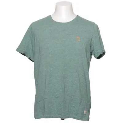 T-shirt (Groen) van Blend Organisch katoen, Viscose