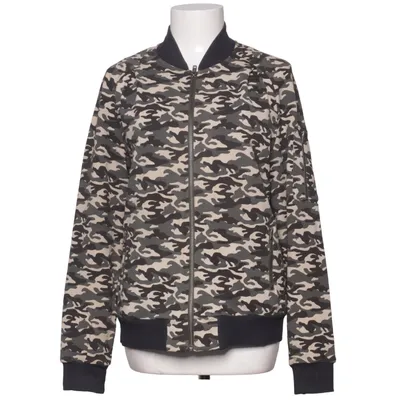 Bomber jacket (Gray, Multicolored) from House of Lola Cotton, Elastane