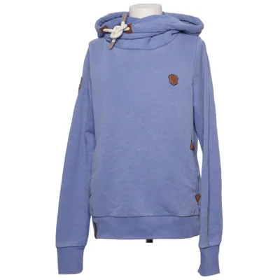 Capuchon sweater (Blauw) van Naketano Katoen, Polyester