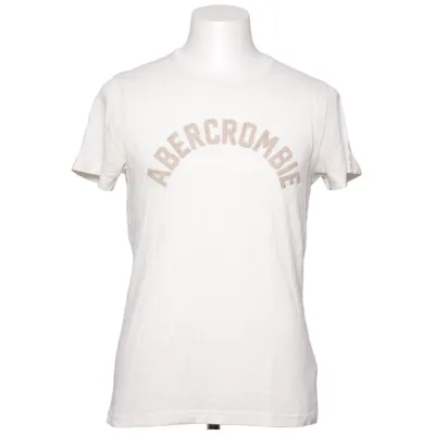 T-shirt (Vit) från Abercrombie & Fitch Bomull, Polyester