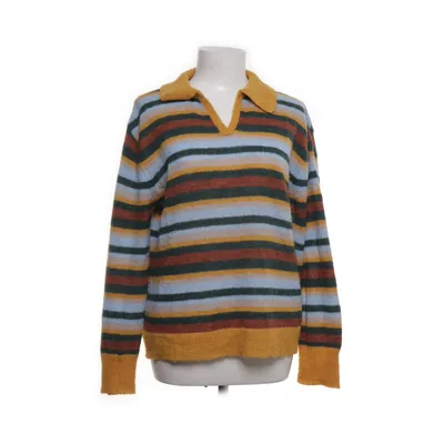 Sweater (Yellow, Multicolored) from Natura Acrylic, Nylon, Polyester, Wool