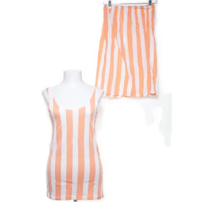 Set (Orange, Vit) från Mah-Jong Bomull, Viskos