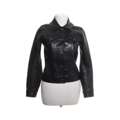 Leather jacket (Black) from Earl Jean Acetate, Leather