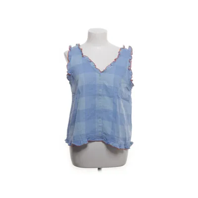 Top (Blauw) van The Tiny Big Sister Katoen