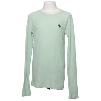 T-shirt à manches longues (Vert) de Abercrombie & Fitch Élasthane, Polyester, Viscose