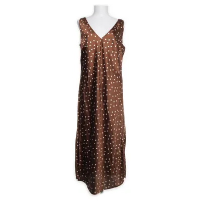 Maxi jurk (Bruin, Wit) van Lindex Polyester