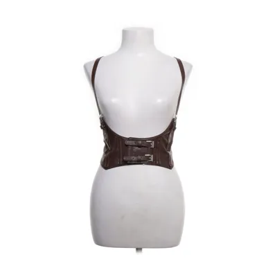 Crop top (Bruin) van Bershka