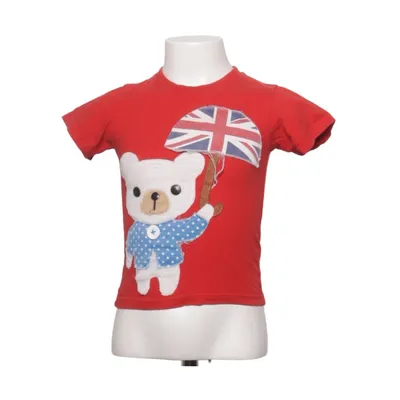 T-shirt (Rouge, Multicolore) de Zavanna Coton