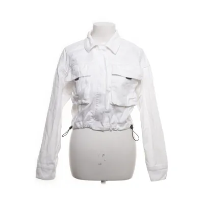Denim jacket (White) from FB Sister Denim Cotton