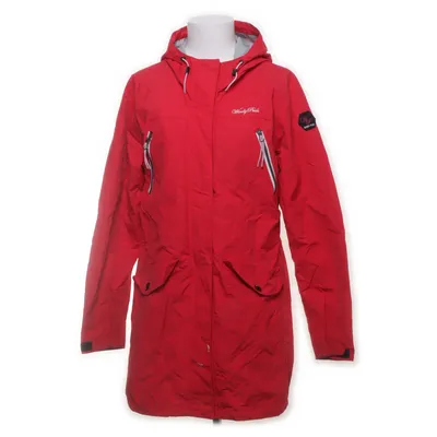 Manteau imperméable (Rouge) de Windy Peak Polyamide, Polyester