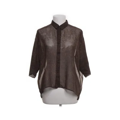 Kortärmad skjorta (Brun) från Velour by Nostalgi Polyester