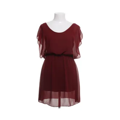 Klänning (Röd) från Made in italy Polyester, Viskos, Elastan