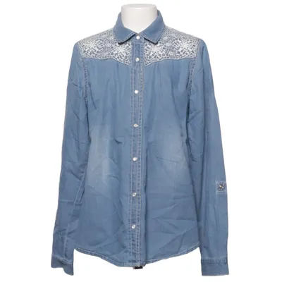 Chemise en jean (Bleu) de With Love Coton