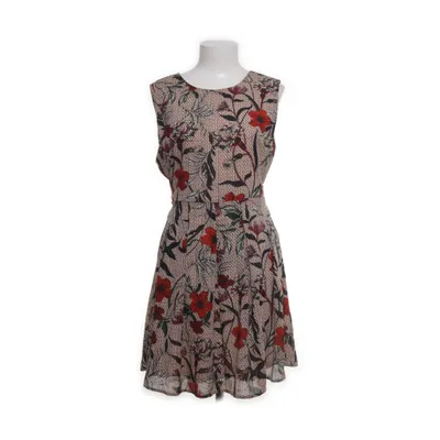 Klänning (Beige, Röd, Flerfärgad) från Yumi Polyester