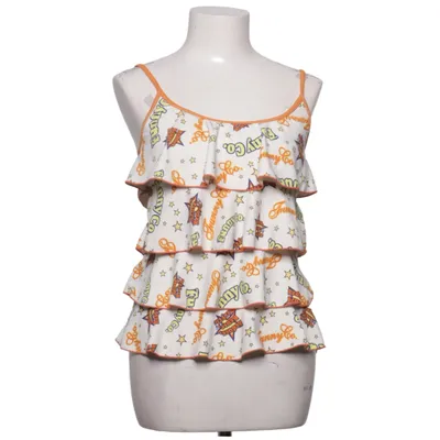 Tanktop  (Hvid, Orange, Gul) Polyester, Polyurethan