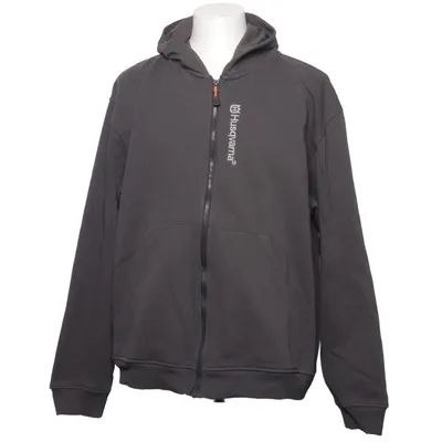 Hoodie (Gray) from Husqvarna Cotton, Polyester