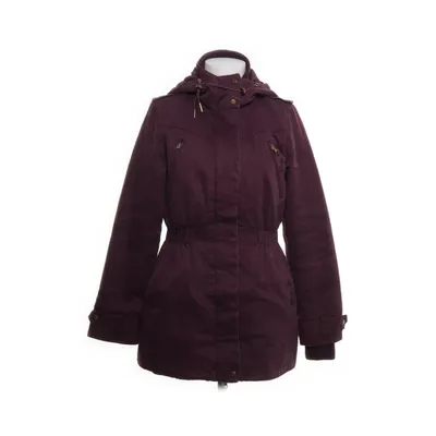 Winterjacke (Lila) von Modström Baumwolle, Elasthan, Polyester, Leder