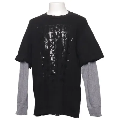 Lange mouwen shirt (Zwart, Grijs) van Diesel Katoen