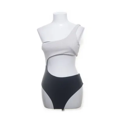 Badedragt (Sort, Beige) fra Shein Elastan, Polyester