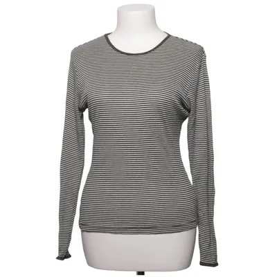 Langærmet t-shirt (Grøn, Hvid) fra The Limited Bomuld, Polyester, Viscose
