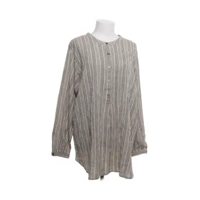 Skjortklänning (Beige, Grå) från Gudrun Sjödén Ekologisk bomull