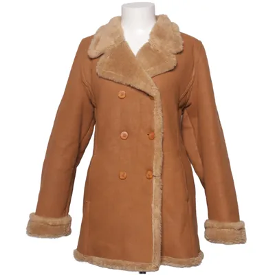 Shearling jacket (Brown, Beige) from Kookaï Acrylic, Cotton, Polyester, Polyurethane