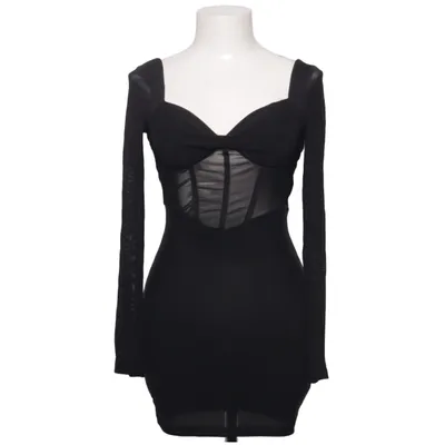 Jurk (Zwart) van Love Triangle Elastaan, Polyester