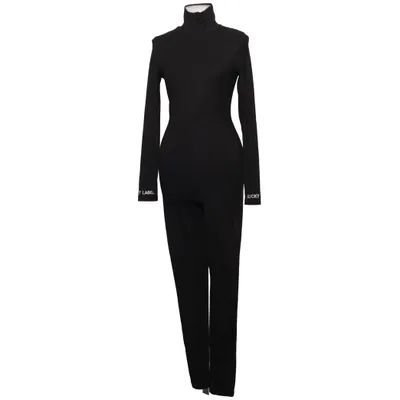 Jumpsuit (Black) from Glamaker Elastane, Polyester