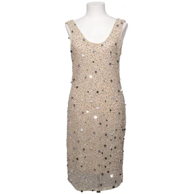 Cocktailjurk (Beige, Zilver) van Saint Tropez Polyester