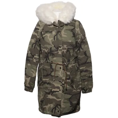 Parkas (Grön, Brun, Svart) från Osley Bomull, Pälsimitation, Polyester